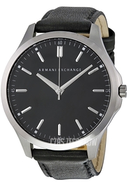 Armani Exchange Smart Czarny/Skóra Ø45 mm AX2149