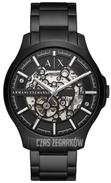 Armani Exchange Hampton Czarny/Stal Ø46 mm AX2418