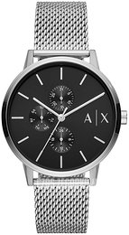 Armani Exchange Cayde Czarny/Stal Ø42 mm AX2714
