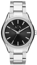 Armani Exchange Fitz Czarny/Stal Ø44 mm AX2800