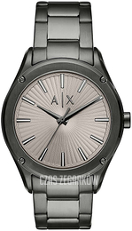 Armani Exchange Fitz Beżowy/Stal Ø44 mm AX2807