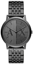 Armani Exchange Dale Czarny/Stal Ø40 mm AX2872