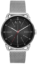Armani Exchange Rocco Czarny/Stal Ø44 mm AX2900