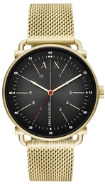 Armani Exchange Rocco Czarny/Pozlacana Ø44 mm AX2901
