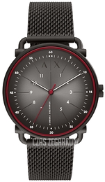 Armani Exchange Rocco Szary/Stal Ø44 mm AX2902