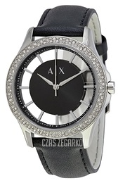 Armani Exchange Smart Czarny/Skóra Ø36 mm AX5253