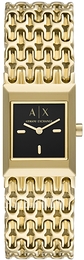 Armani Exchange Sarena Czarny/Pozlacana Ø22 mm AX5909
