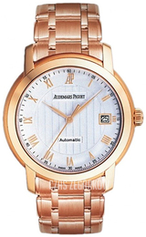 Audemars Piguet Jules Audemars Srebrny/18 karatowe różowe złoto Ø36 mm 15157OR.OO.1229OR.01
