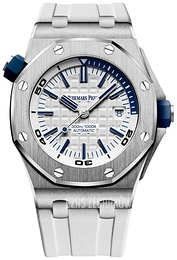 Audemars Piguet Royal Oak Offshore Biały/Guma Ø42 mm 15710ST.OO.A010CA.01