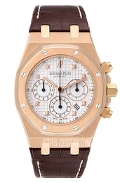 Audemars Piguet Royal Oak Srebrny/Skóra Ø39 mm 26022OR.OO.D088CR.01