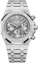 Audemars Piguet Royal Oak Szary/18 karatowe białe złoto Ø41 mm 26239BC.GG.1224BC.01