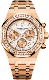 Audemars Piguet Royal Oak Biały/18 karatowe różowe złoto Ø38 mm 26315OR.ZZ.1256OR.01