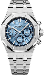 Audemars Piguet Royal Oak Niebieski/18 karatowe białe złoto Ø38 mm 26317BC.OO.1256BC.01