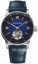 Audemars Piguet Code 11.59 Niebieski/Skóra Ø41 mm 26396BC.OO.D321CR.01