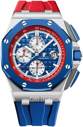 Audemars Piguet Royal Oak Offshore Niebieski/Guma Ø44 mm 26400SO.OO.A502CA.01