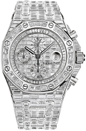 Audemars Piguet Royal Oak Offshore Zestaw diamentów/18 karatowe białe złoto Ø42 mm 26473BC.ZZ.8043BC.01