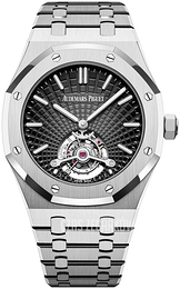 Audemars Piguet Royal Oak Tourbillon Extra-Thin Szary/18 karatowe białe złoto Ø41 mm 26522BC.OO.1220BC.01