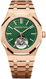 Audemars Piguet Royal Oak Zielony/18 karatowe różowe złoto Ø41 mm 26533OR.OO.1220OR.01