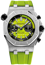 Audemars Piguet Royal Oak Offshore Zielony/Guma Ø42 mm 26703ST.OO.A038CA.01