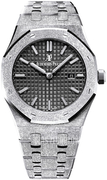 Audemars Piguet Royal Oak Czarny/18 karatowe białe złoto Ø33 mm 67653BC.GG.1263BC.02