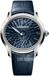 Audemars Piguet Millenary Niebieski/Skóra Ø39.5 mm 77266BC.GG.A326CR.01