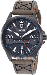 AVI-8 Hawker Harrier Ii Niebieski/Skóra Ø44 mm AV-4063-03