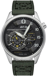 AVI-8 Hawker Harrier Ii Czarny/Skóra Ø44 mm AV-4070-01