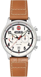 AVI-8 Hawker Hurricane Biały/Skóra Ø43.5 mm AV-4088-06