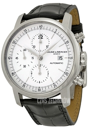 Baume & Mercier Classima Executives Biały/Skóra Ø42 mm MOA8591