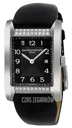 Baume & Mercier Hampton Czarny/Satyna 40x27.1 mm MOA10024