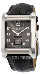 Baume & Mercier Hampton Czarny/Skóra 45x32.3 mm MOA10027