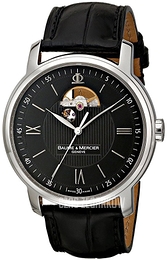 Baume & Mercier Classima Executives Czarny/Skóra Ø42 mm M0A08689