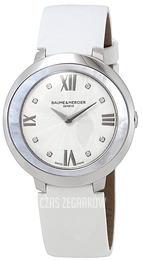 Baume & Mercier PROMESSE Srebrny/Skóra Ø34.4 mm M0A10177