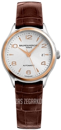 Baume & Mercier Clifton Srebrny/Skóra Ø30 mm M0A10208