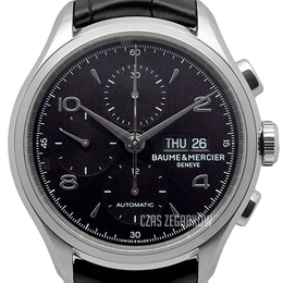 Baume & Mercier Clifton Czarny/Skóra Ø43 mm M0A10211