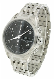 Baume & Mercier Clifton Czarny/Stal Ø43 mm M0A10212