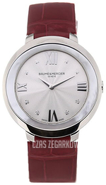 Baume & Mercier Promesse Srebrny/Skóra Ø34.4 mm M0A10262