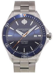 Baume & Mercier Clifton Niebieski/Stal Ø42 mm M0A10378