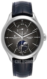 Baume & Mercier Clifton Szary/Skóra Ø42 mm M0A10548