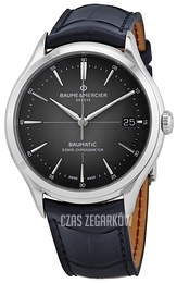 Baume & Mercier Clifton Szary/Skóra Ø40 mm M0A10550