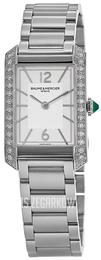 Baume & Mercier Hampton Biały/Stal M0A10631