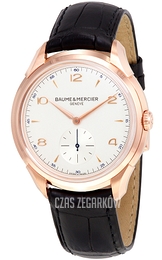Baume & Mercier CLIFTON Srebrny/Skóra Ø42 mm MOA10060