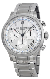 Baume & Mercier CAPELAND Srebrny/Stal Ø44 mm MOA10064