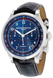 Baume & Mercier CAPELAND Niebieski/Skóra Ø44 mm MOA10065