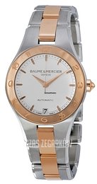 Baume & Mercier LINEA Srebrny/Stal w kolorze różowego złota Ø27 mm MOA10080