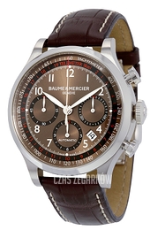 Baume & Mercier CAPELAND Brązowy/Skóra Ø42 mm MOA10083