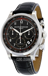 Baume & Mercier CAPELAND Czarny/Skóra Ø42 mm MOA10084