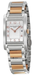 Baume & Mercier HAMPTON Srebrny/18 karatowe różowe złoto MOA10108