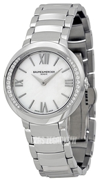 Baume & Mercier PROMESSE Srebrny/Stal Ø30 mm MOA10160
