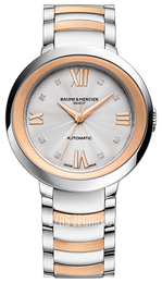 Baume & Mercier PROMESSE Srebrny/Stal w kolorze różowego złota Ø34.4 mm MOA10163